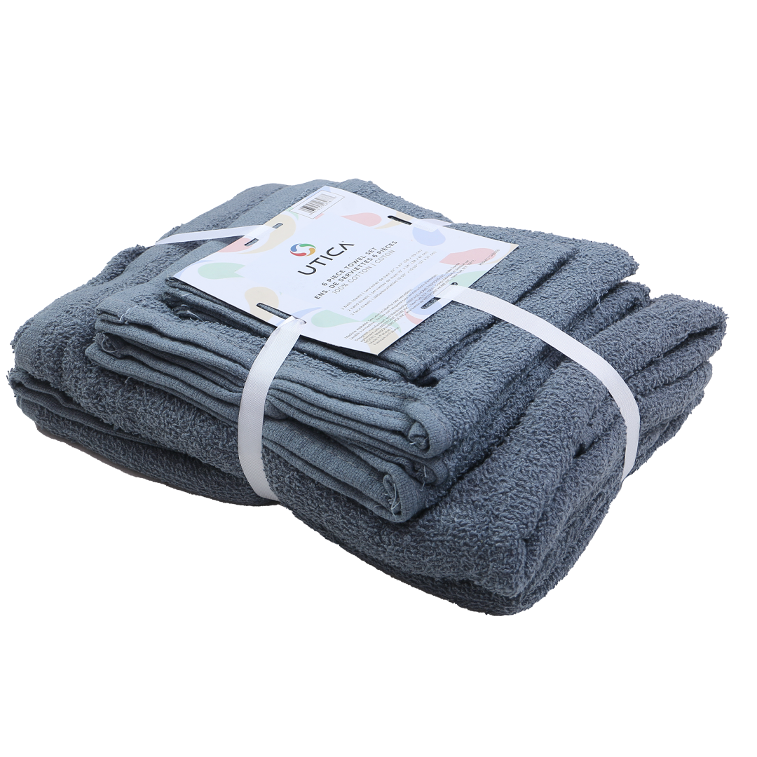 6 PACK TOWEL SET - The Knotco -