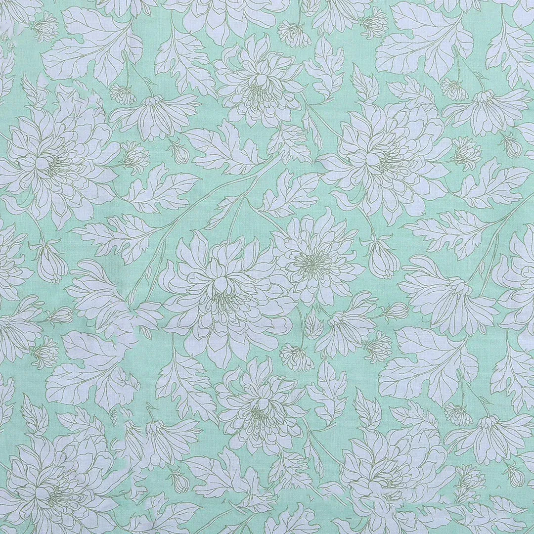 Cotton Printed Pillow Cover - The Knotco