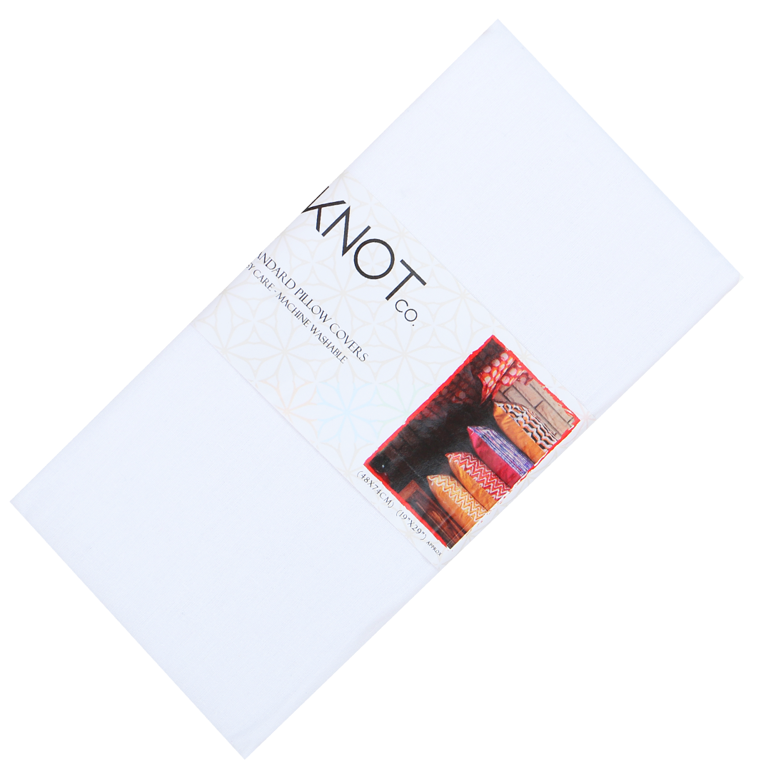 Dyed  Plain pillow Cover - The Knotco -