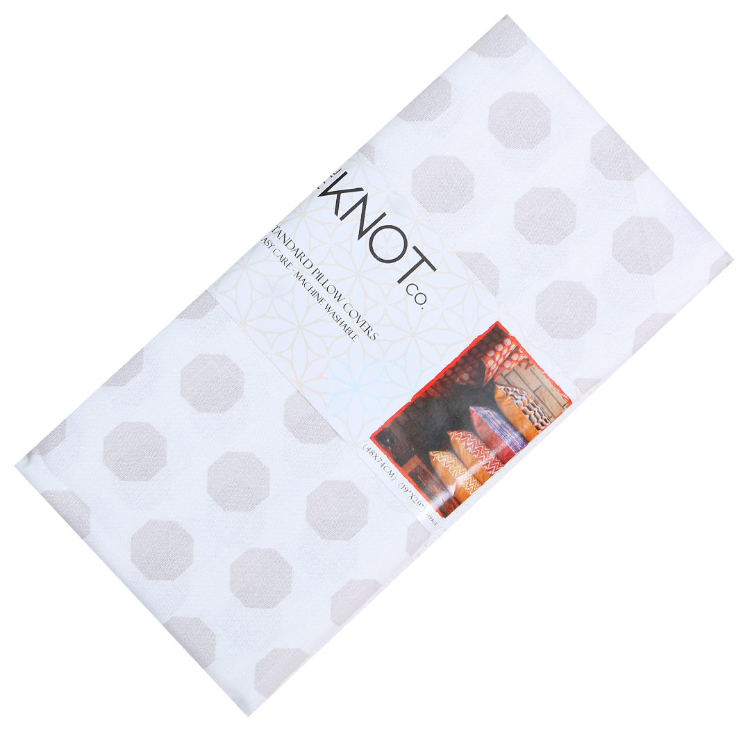 Cotton Printed Pillow Cover - The Knotco -