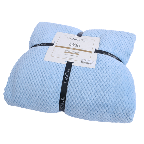 Luxury Plush Fleece throw ( 86 x 90 ) - The Knotco -