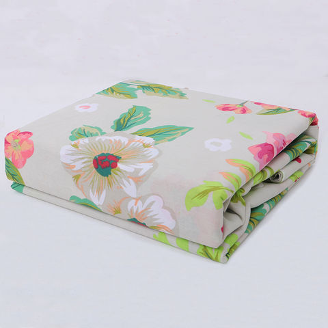 Double Cotton Printed Bedsheet Set TC-150 - The Knotco -