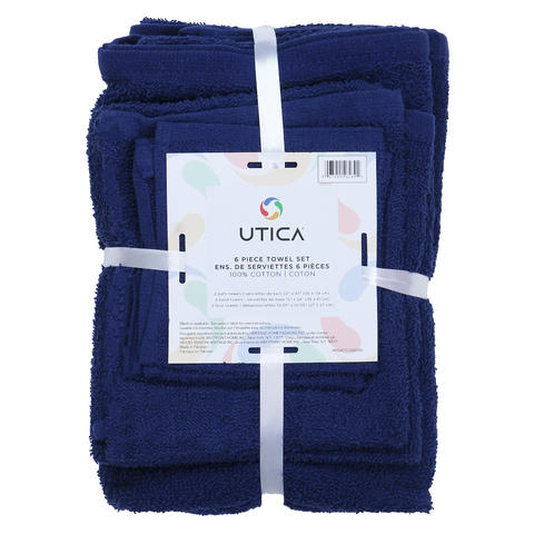 6 PACK TOWEL SET - The Knotco -