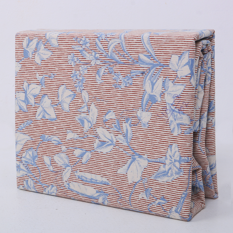 Double Cotton Printed Bedsheet Set TC-150 - The Knotco -