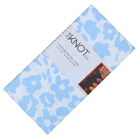 Cotton Printed Pillow Cover - The Knotco