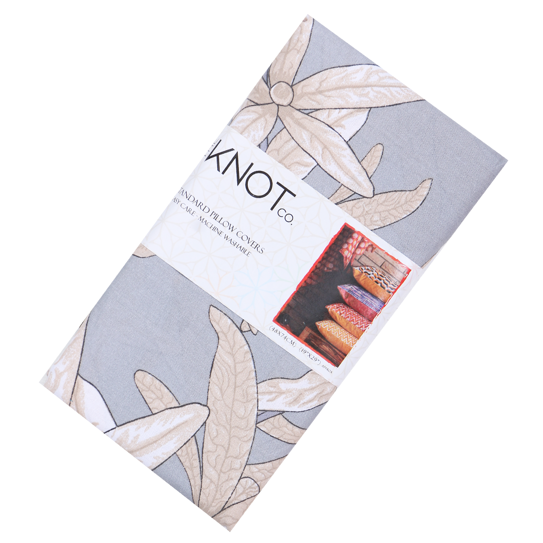 Cotton Printed Pillow Cover - The Knotco -