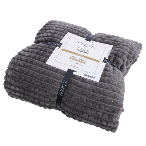 Luxury Plush Fleece throw ( 86 x 90 ) - The Knotco -