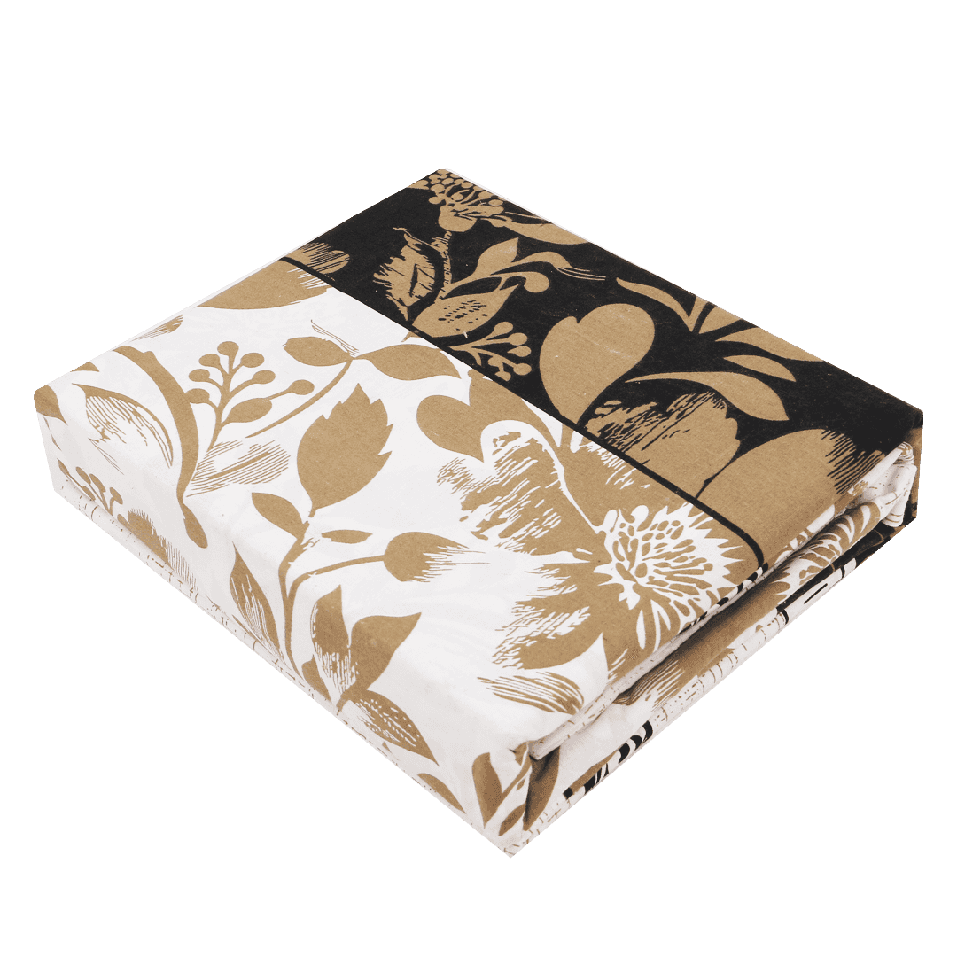 Knotco Printed Cotton Rich Bedsheet Set TC-150