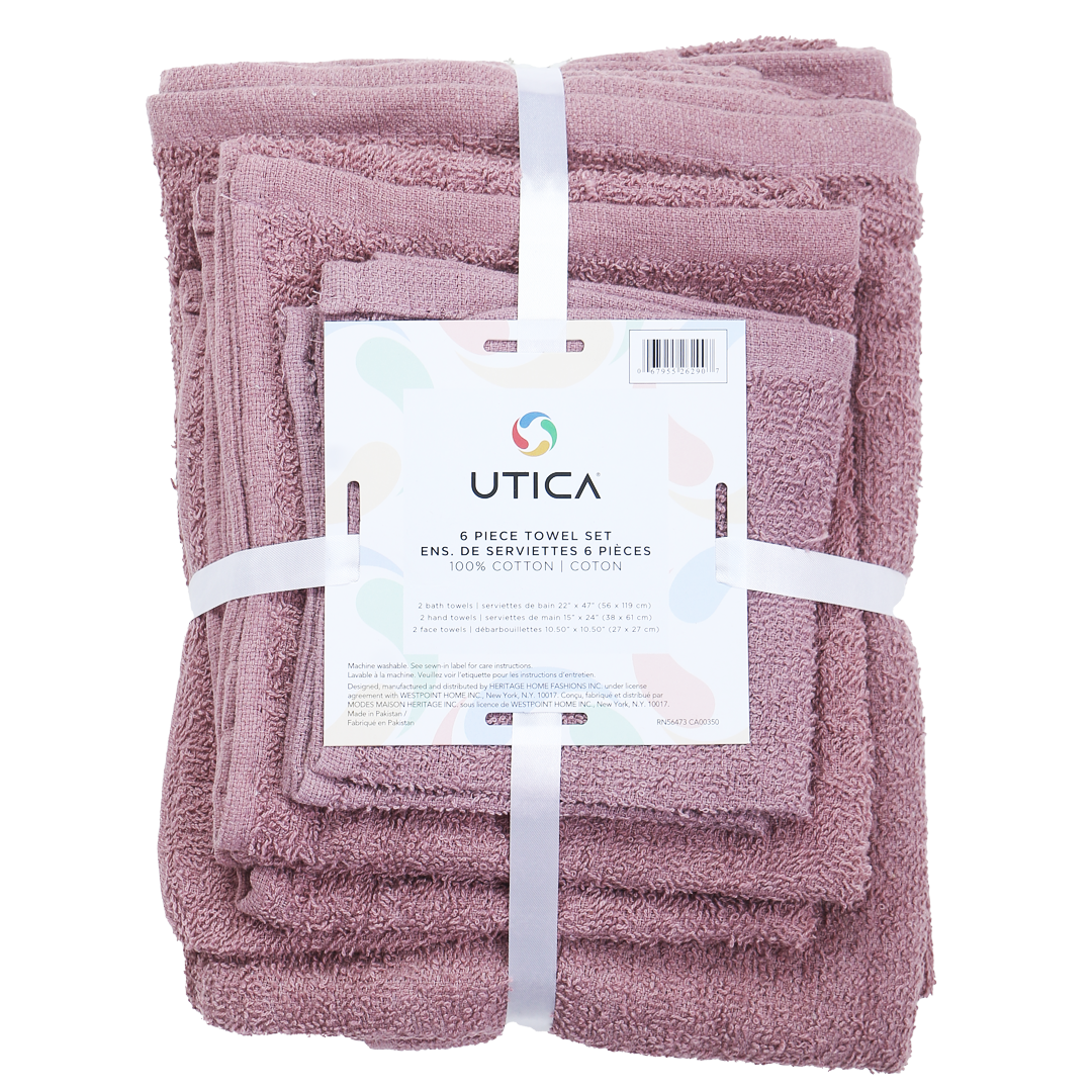 6 PACK TOWEL SET - The Knotco -