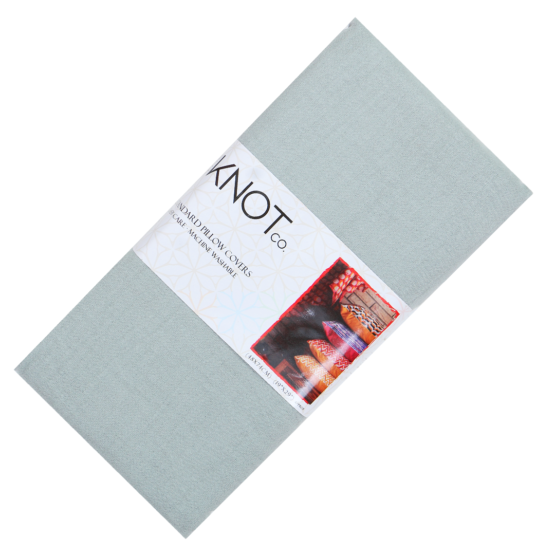 Dyed Plain Pillow Cover - The Knotco -
