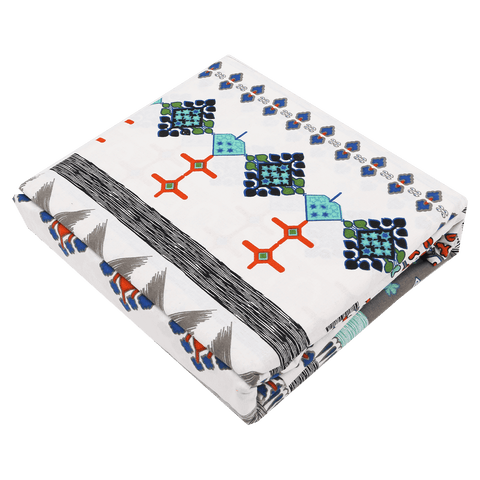 Knotco Printed Cotton Rich Bedsheet Set TC-150