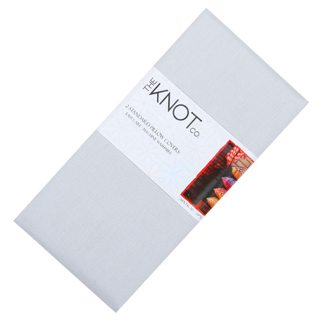 Dyed Plain Pillow Cover - The Knotco -