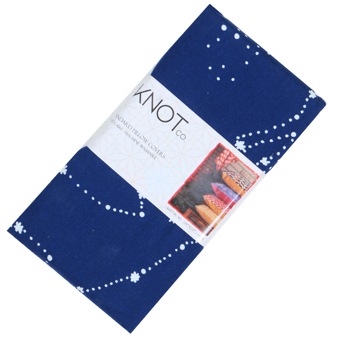 Cotton Printed Pillow Cover - The Knotco -