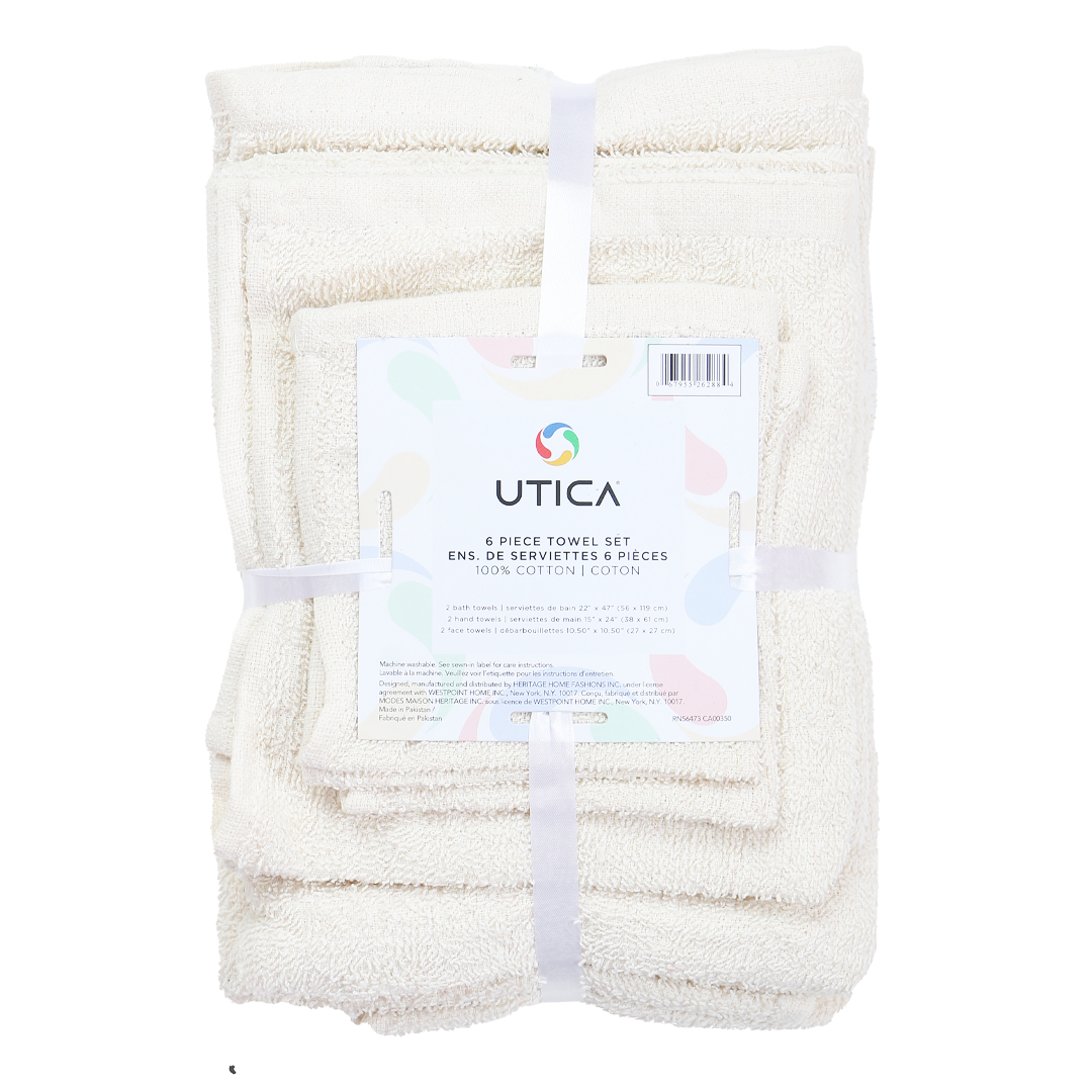 6 PACK TOWEL SET - The Knotco -