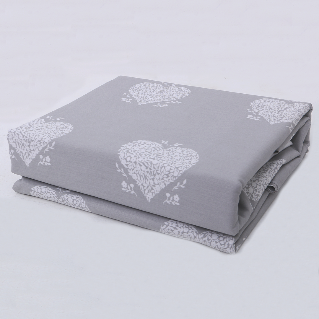 Double Cotton Printed Bedsheet Set TC-150 - The Knotco -