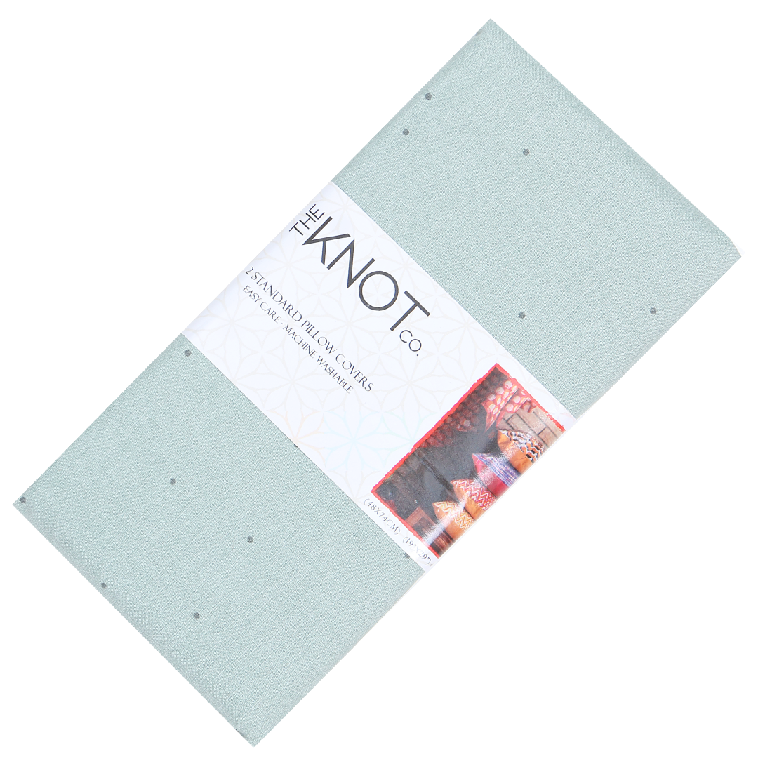 Cotton Printed Pillow Cover - The Knotco -