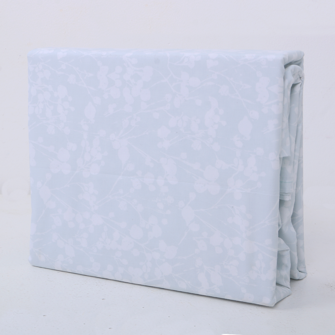Single Cotton Printed Bedsheet Set TC-150