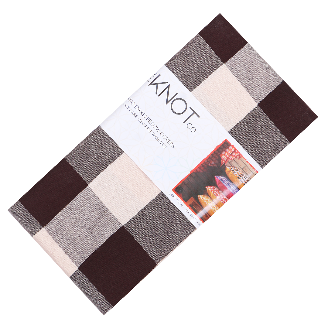 Cotton Printed Pillow Cover - The Knotco -