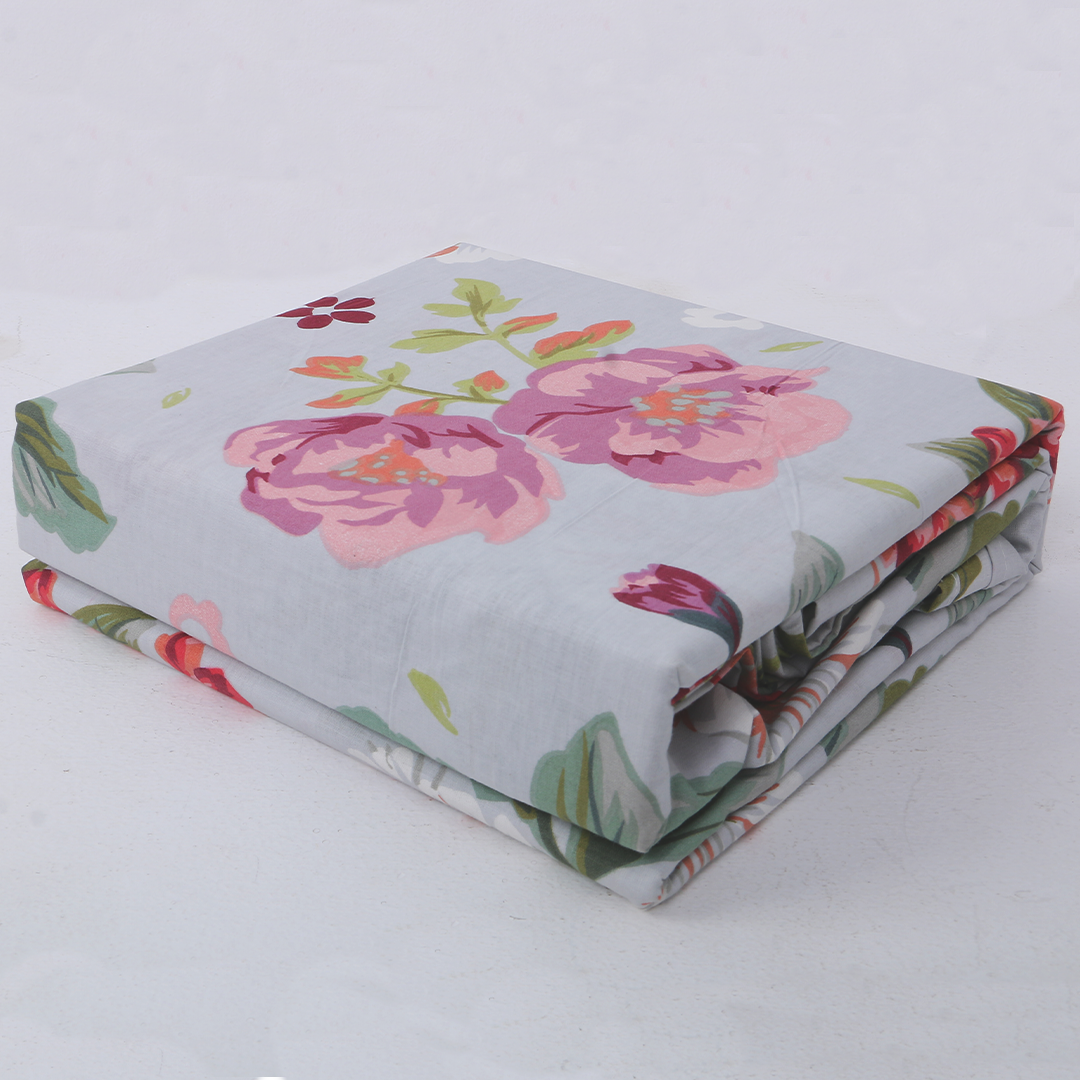 Double Cotton Printed Bedsheet Set TC-150