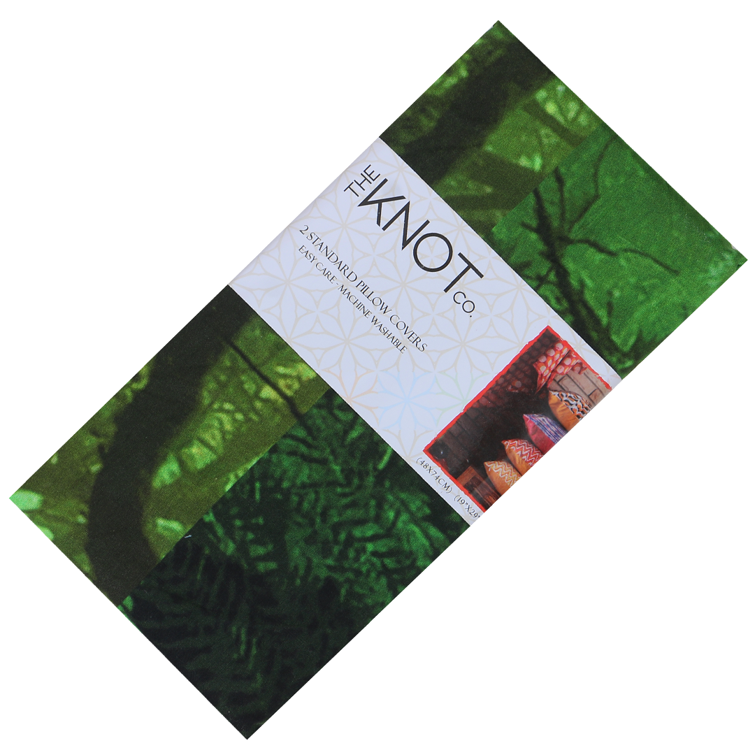 Cotton Printed Pillow Cover - The Knotco -