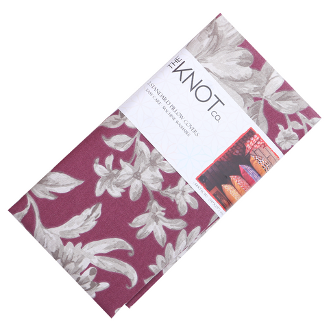 Cotton Printed Pillow Cover - The Knotco -