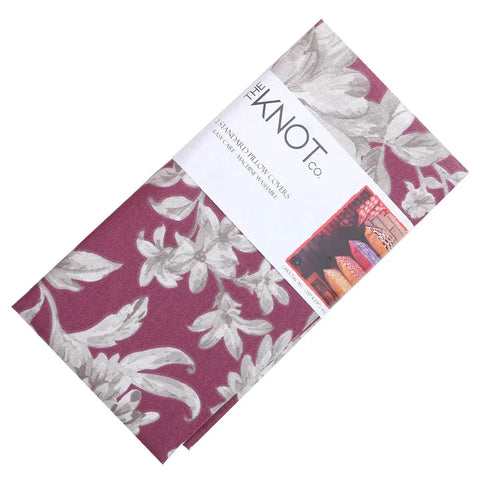 Cotton Printed Pillow Cover - The Knotco