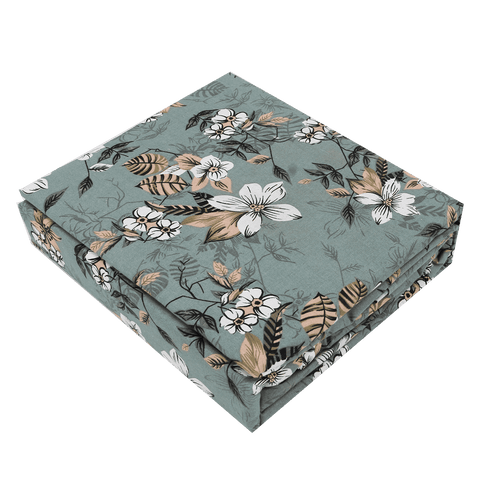 Double Printed Cotton Rich Bedsheet Set TC-150