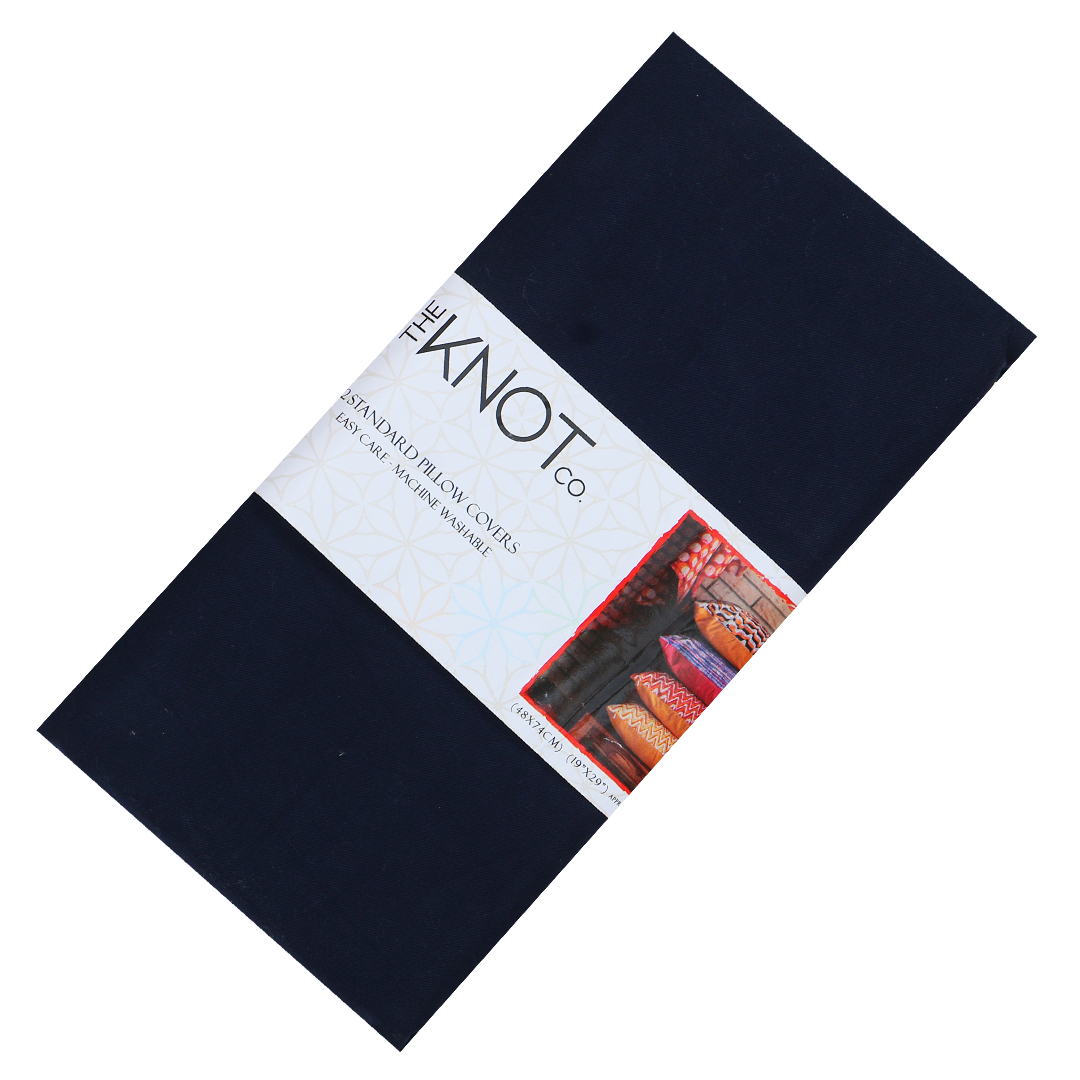 Dyed Plain Pillow Cover - The Knotco -
