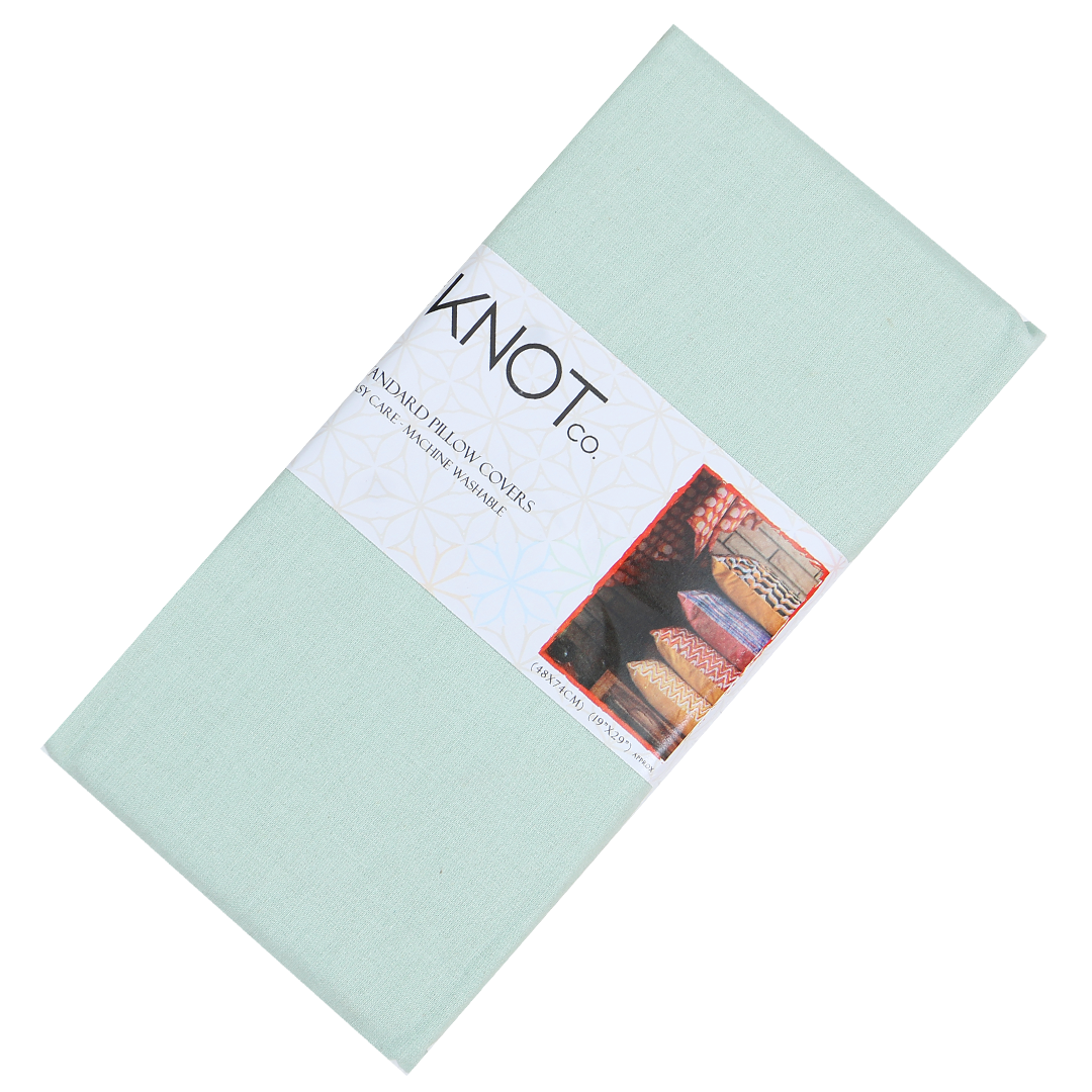 Cotton Printed Pillow Cover - The Knotco -