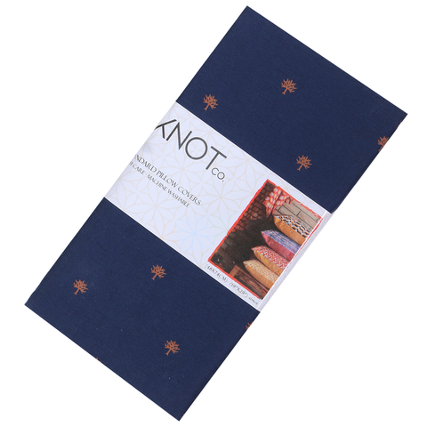 Cotton Printed Pillow Cover - The Knotco -