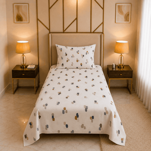 Single Satin Bedsheet Set TC-200