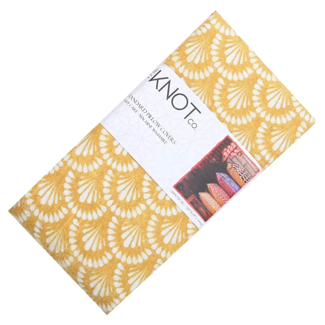Cotton Printed Pillow Cover - The Knotco