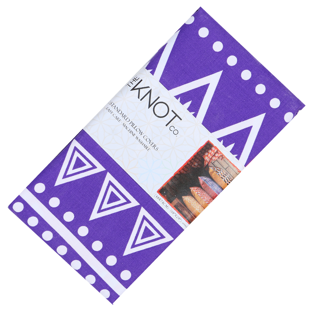 Cotton Printed pillow Cover - The Knotco -