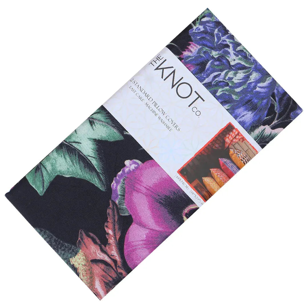 Cotton Printed Pillow Cover - The Knotco
