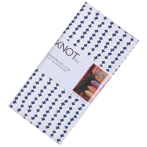Cotton Printed Pillow Cover - The Knotco -