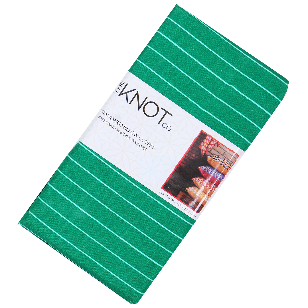 Cotton Printed Pillow Cover - The Knotco -