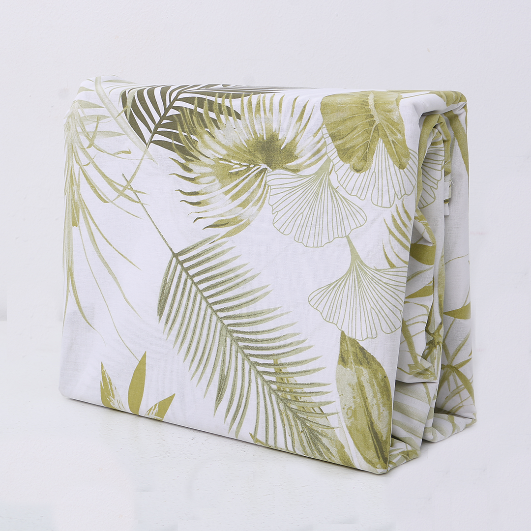 Single Cotton Printed Bedsheet Set TC-150