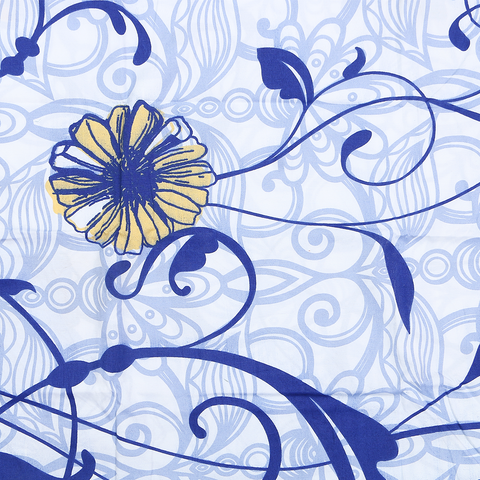 Cotton Printed Pillow Cover - The Knotco -