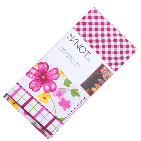 Cotton Printed Pillow Cover - The Knotco -