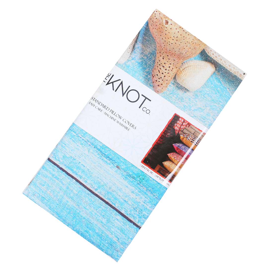 Cotton Printed Pillow Cover - The Knotco -