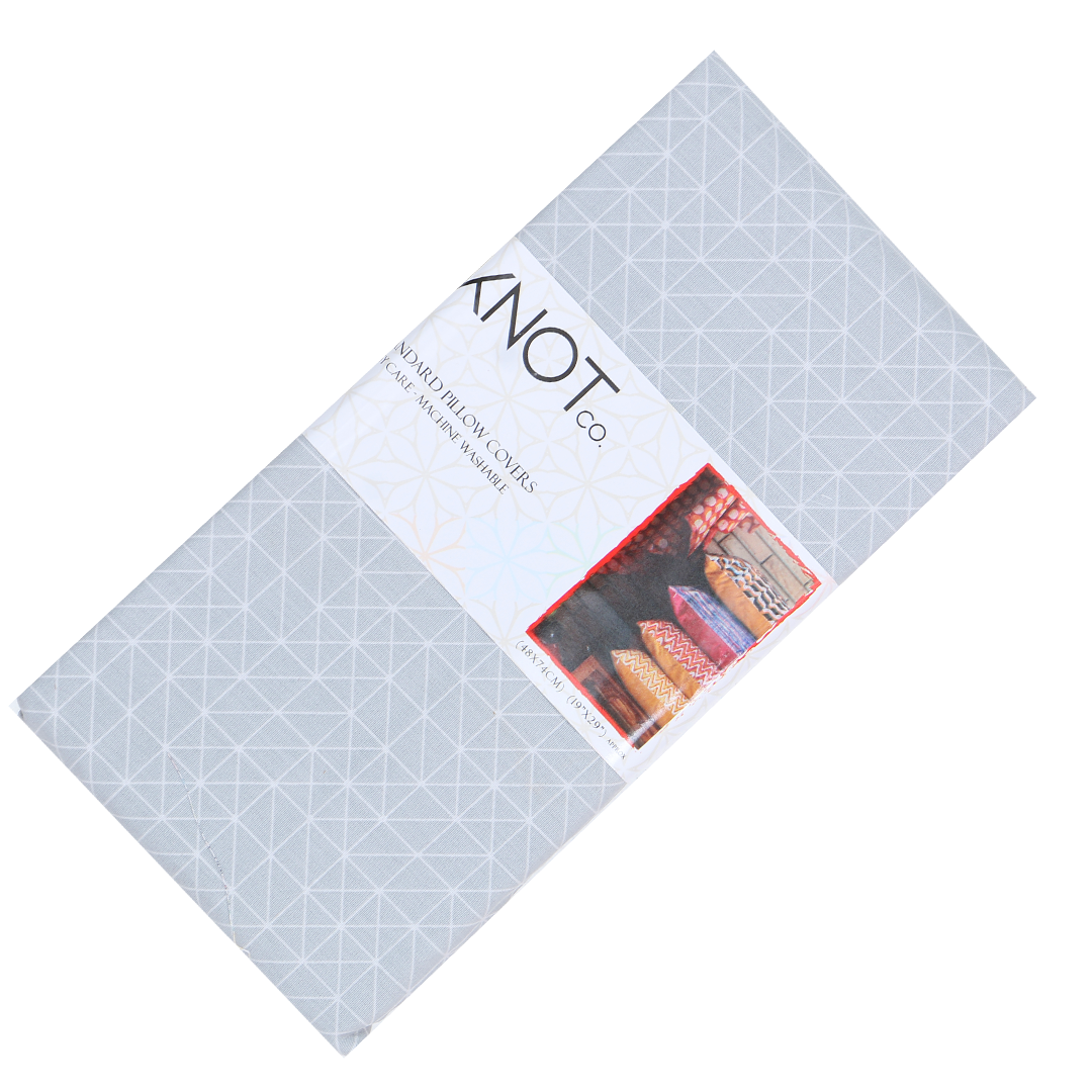 Cotton Printed Pillow Cover - The Knotco -