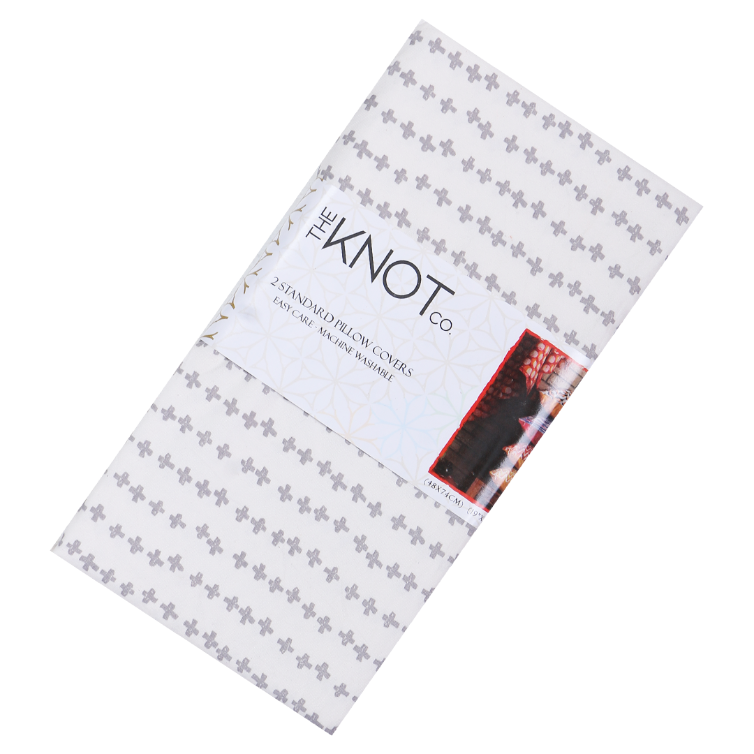Cotton Printed Pillow Cover - The Knotco -