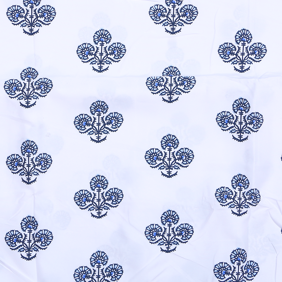 Cotton Printed Pillow Cover - The Knotco -