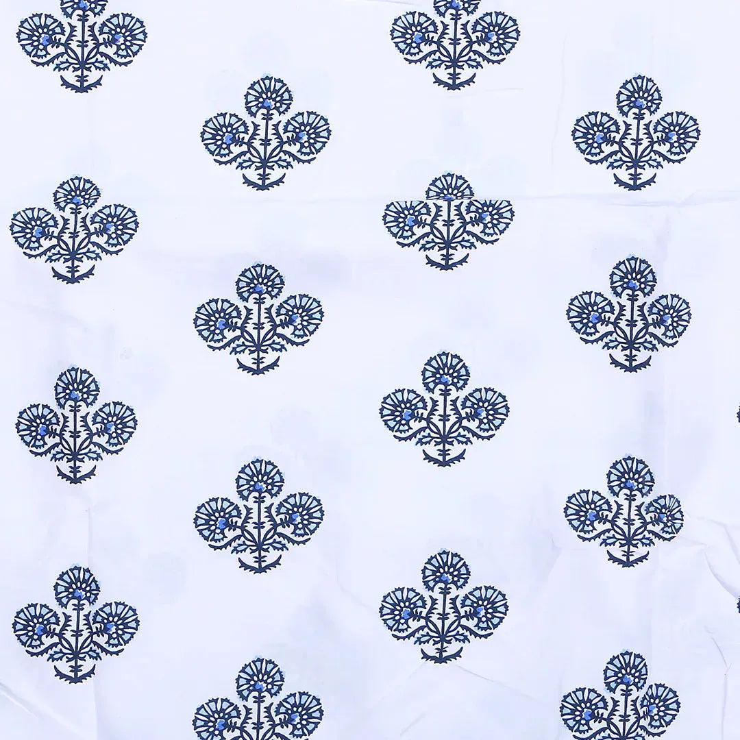 Cotton Printed Pillow Cover - The Knotco