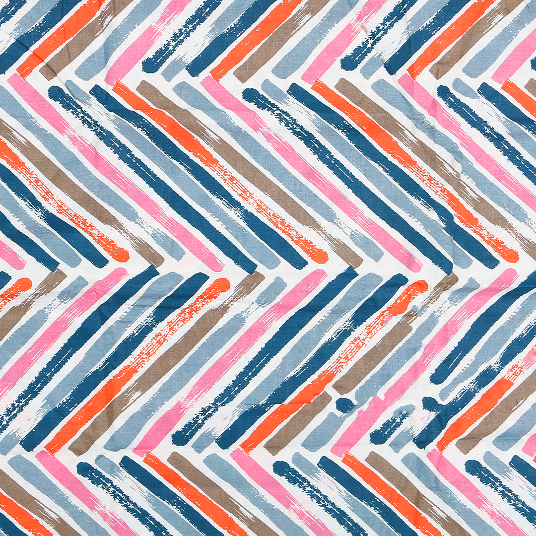 Cotton Printed Pillow Cover - The Knotco -