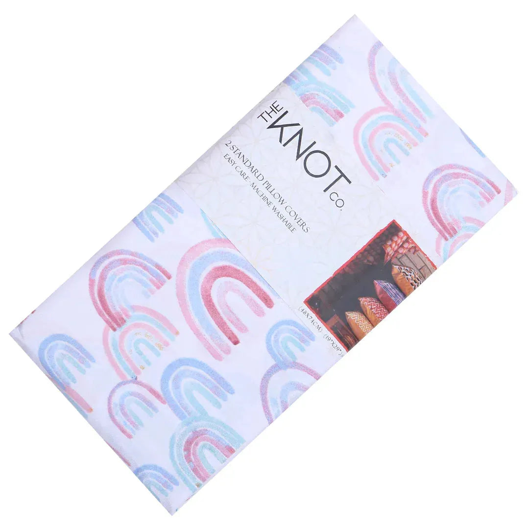 Cotton Printed Pillow Cover - The Knotco