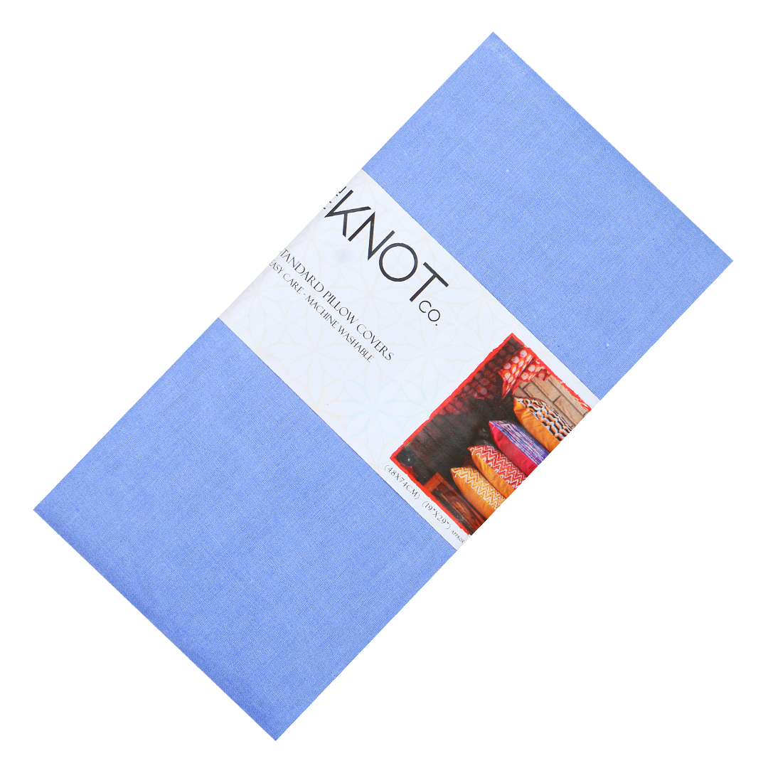 Dyed Plain Pillow Cover - The Knotco -