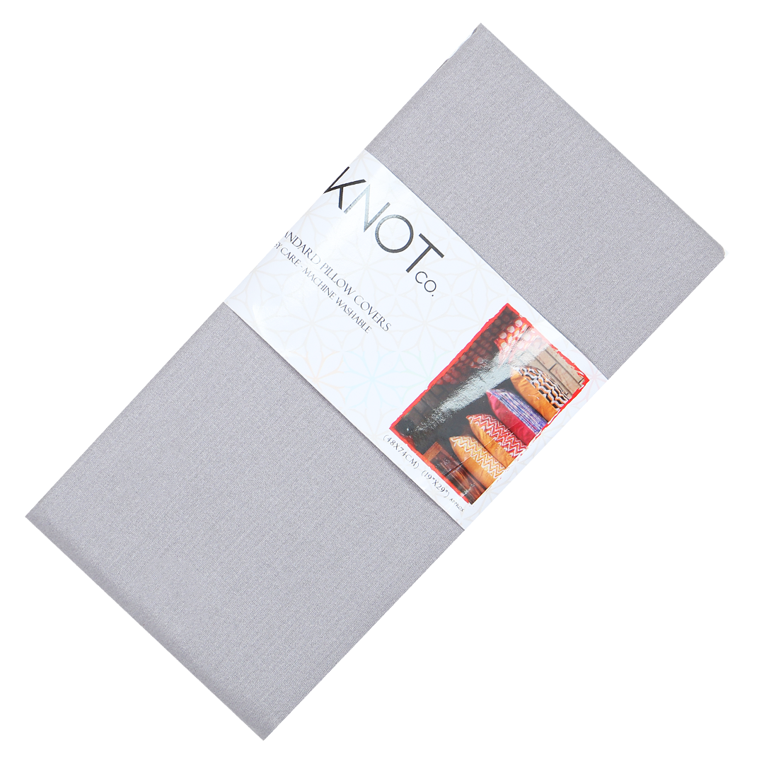 Dyed Plain Pillow Cover - The Knotco -