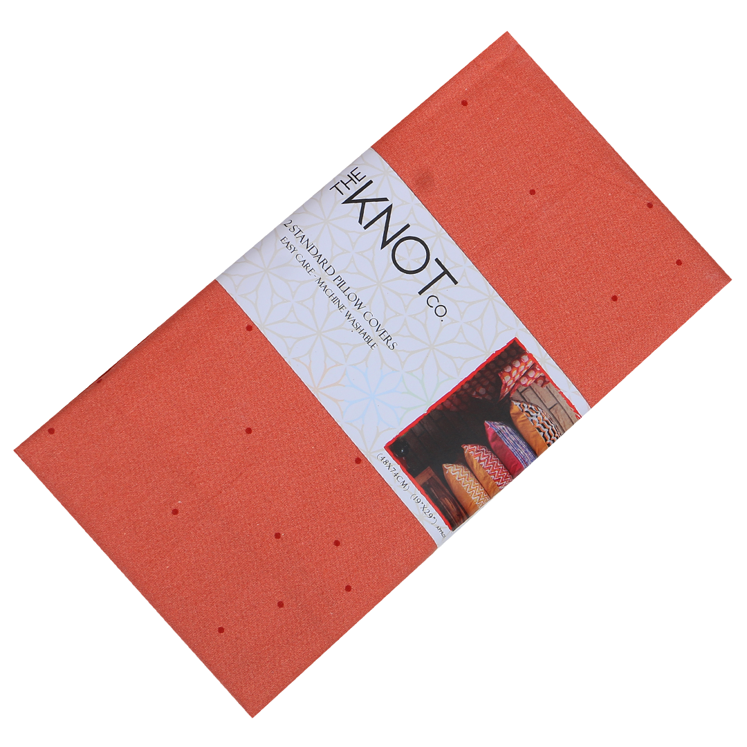 Cotton Printed Pillow Cover - The Knotco -