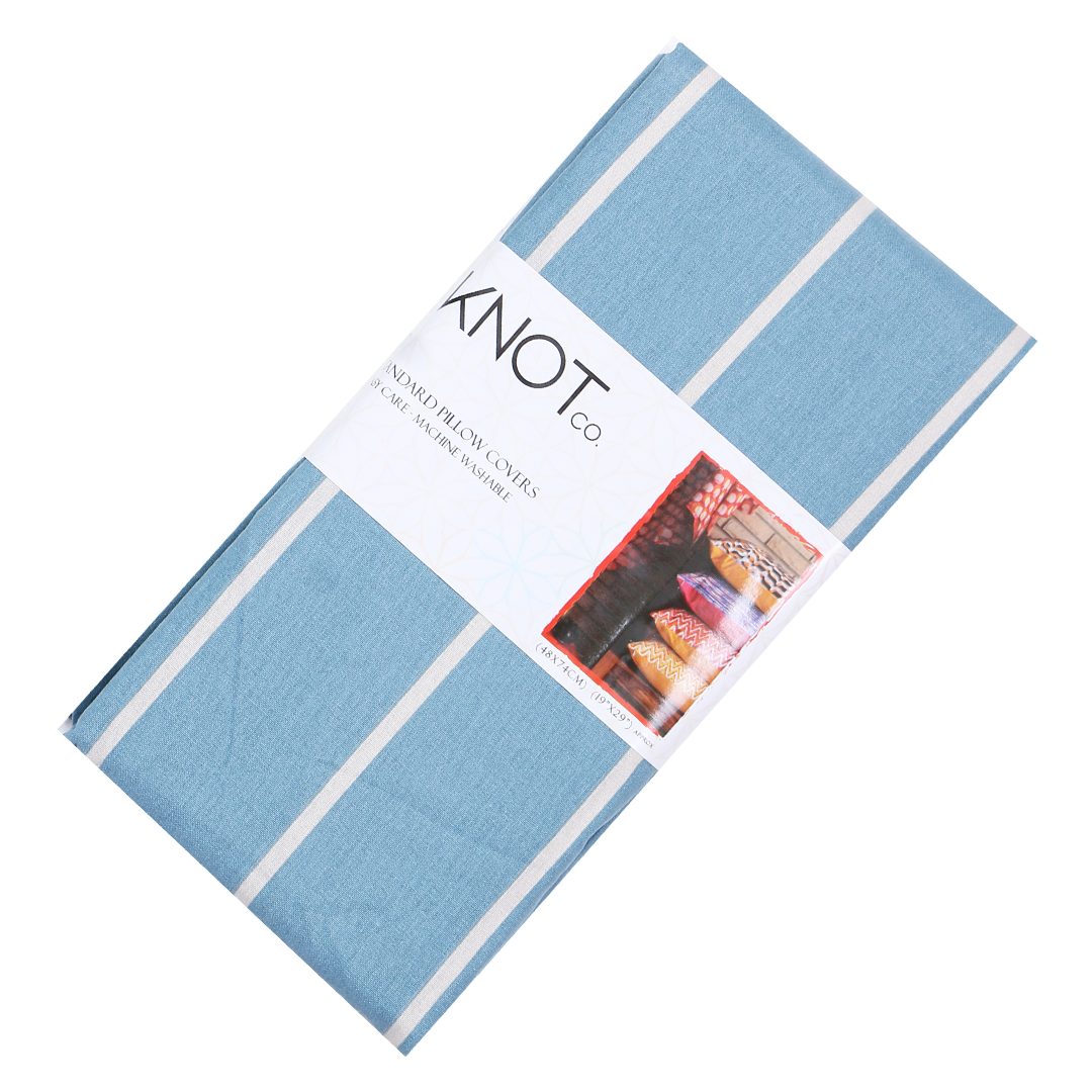 Cotton Printed Pillow Cover - The Knotco -